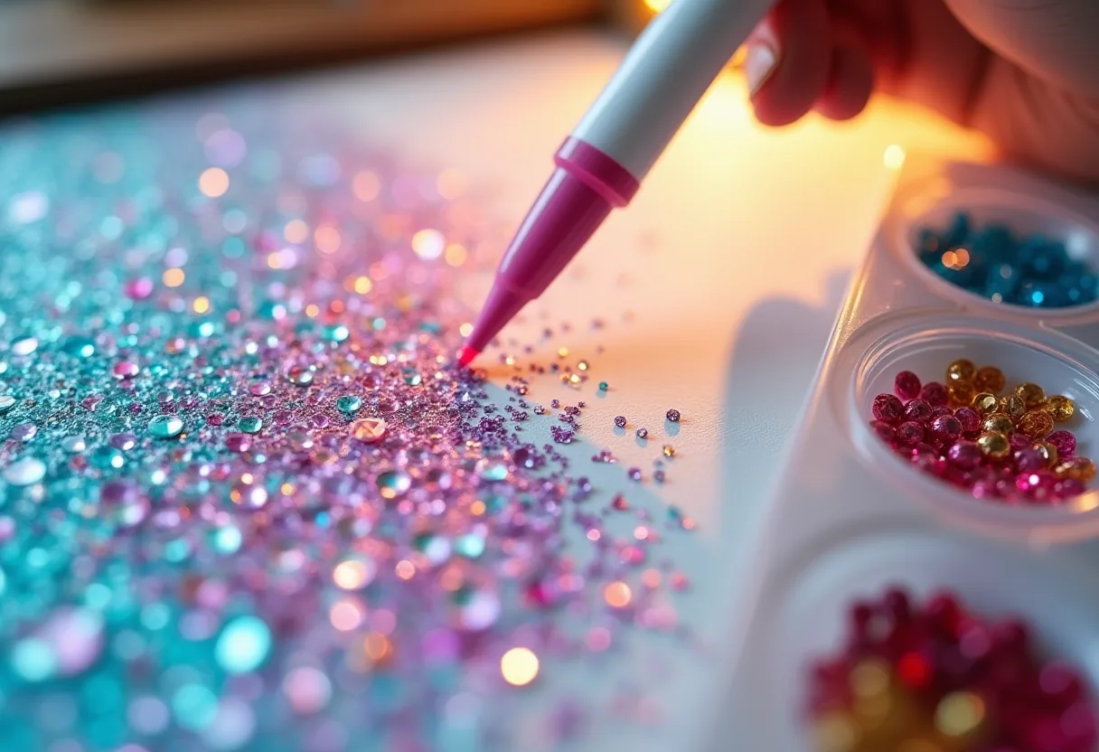 Diamond painting kezdőknek: eszközök, technika és az első kép